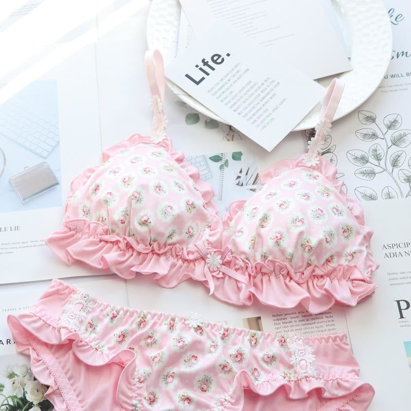 Rosebud Lingerie Set - lingerie