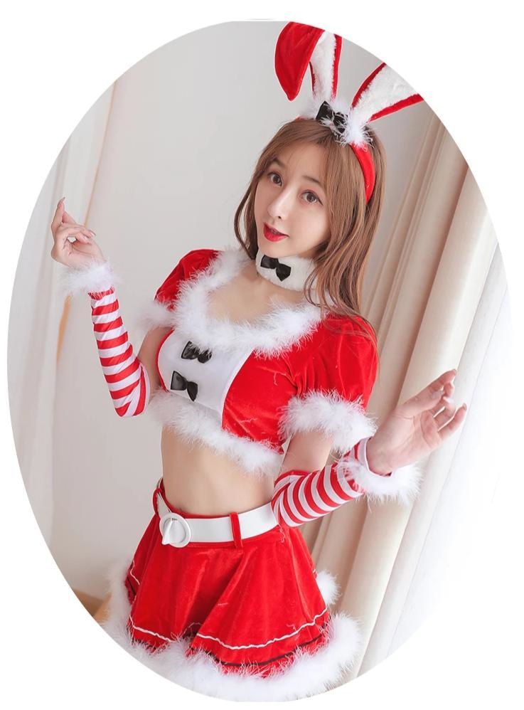 Santa Bunny Outfit - lingerie
