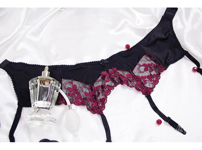 Seductive Vixen Lingerie Set Strip Burlesque Cupless – DDLG Playground