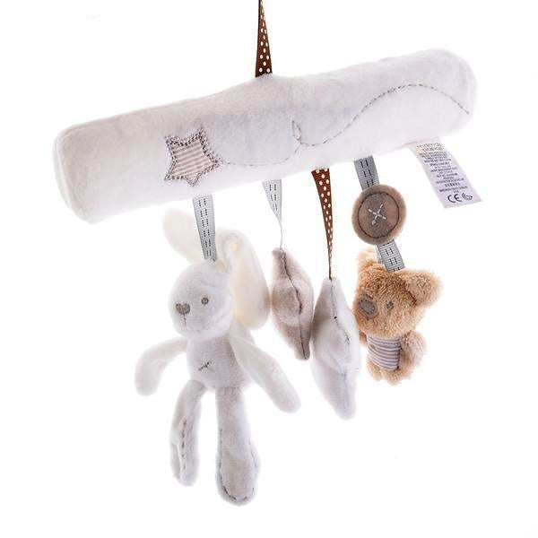adult baby white nursery mobile musical plush toys soft baby rattle hanging play toy age play dd/lg cgl abdl little space by ddlg playground