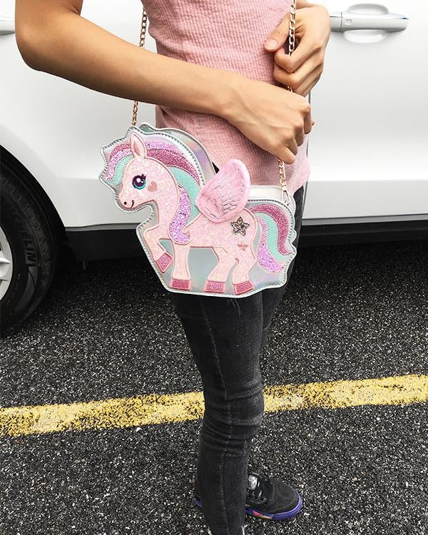 Sparkle Pegasus Handbag - bag