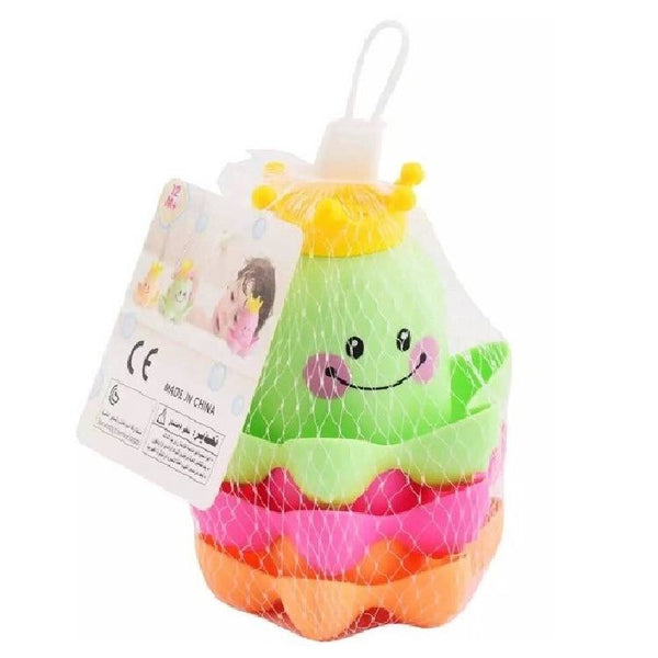 Stacking Octopus Bath Time Toy Floating Stackable Nesting by DDLG Playground