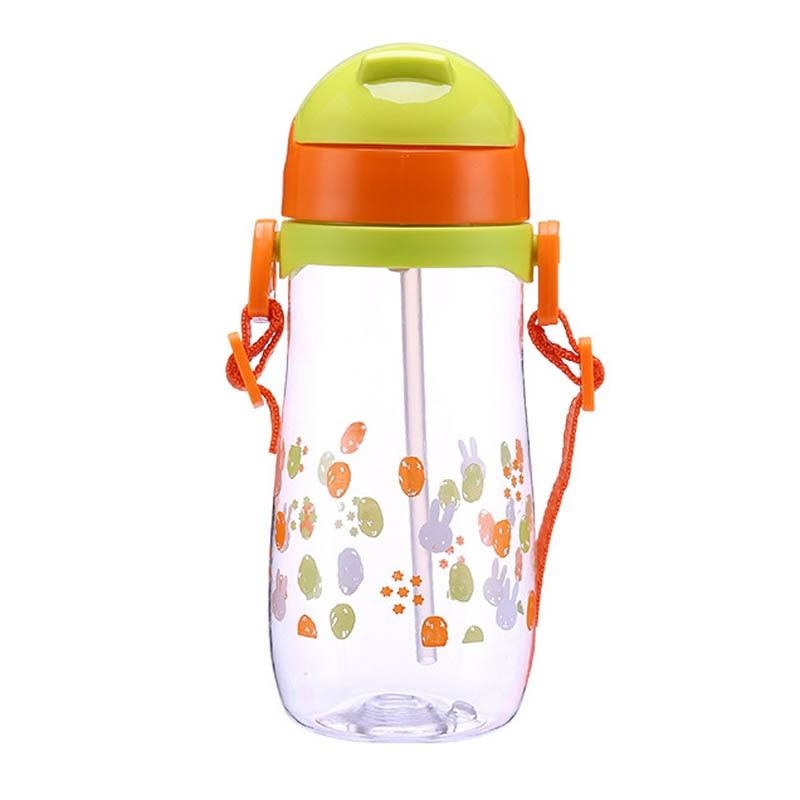 Starry Bunny Sippy - 300ml Orange handle - abdl, adult bottle, sized, baby bottles