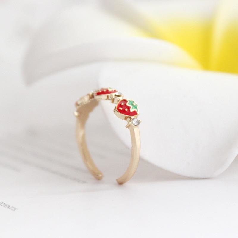 Strawberry Babe Ring - ring
