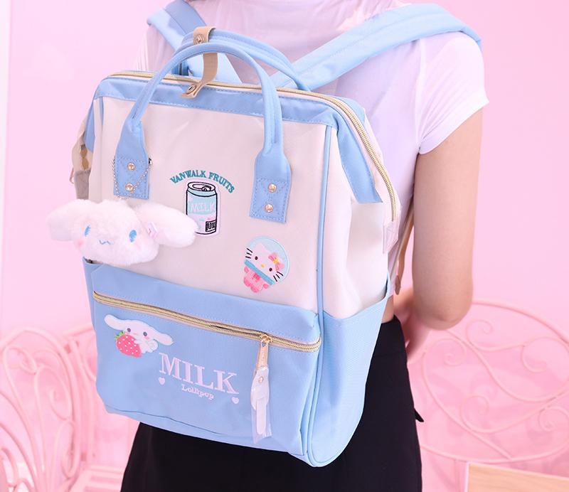 Strawberry Milk Backpack - backpack