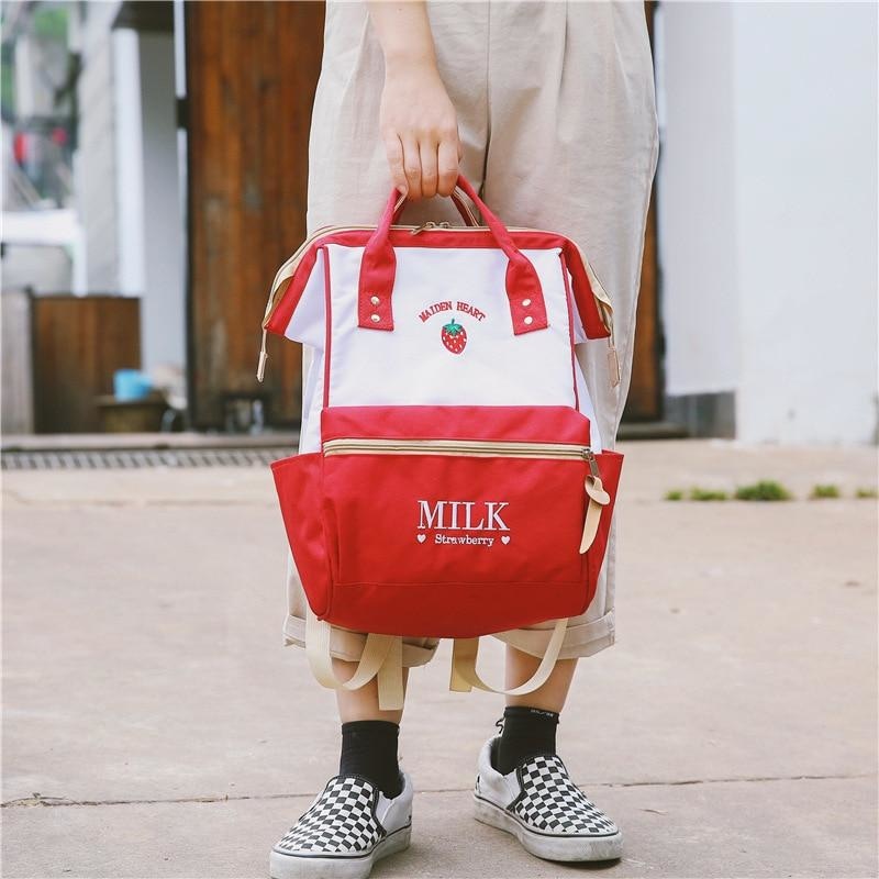 Strawberry Milk Backpack - backpack