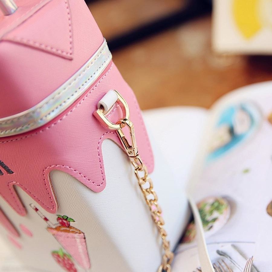Kawaii Strawberry Milk Box Carton Bag Purse Handbag DDLG Playground