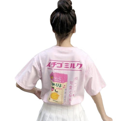 Strawberry Milk Tee - t-shirt