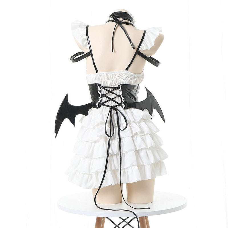Succubus Maid Cosplay Lingerie Set Devil Costume DDLG Playground Succubus Maid Cosplay Lingerie Set Devil Costume DDLG Playground