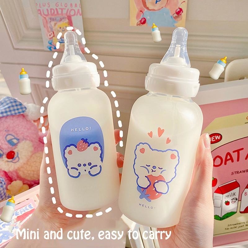 Strawberry bear Adult Baby Bottle Water Sippy Cup – DDLG Playground