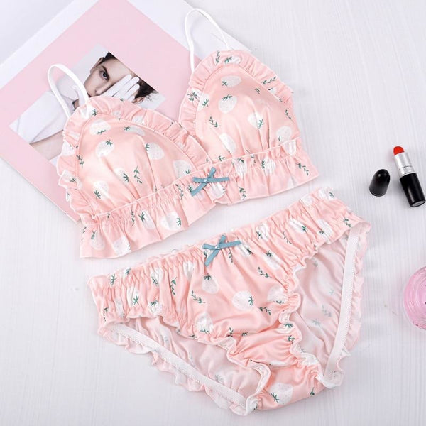 Sweet Peach Lingerie Set - lingerie