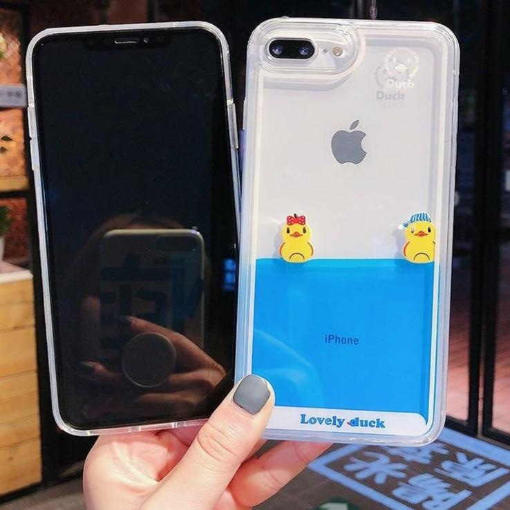 Swimming Duck iPhone Case - Phone Case