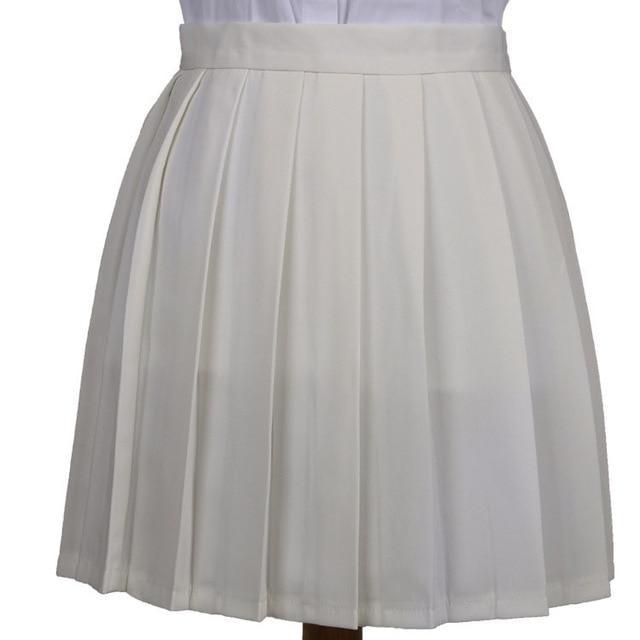 Traditional Pleated Skirt (up to 3XL) - Beige / XXXL - skirt