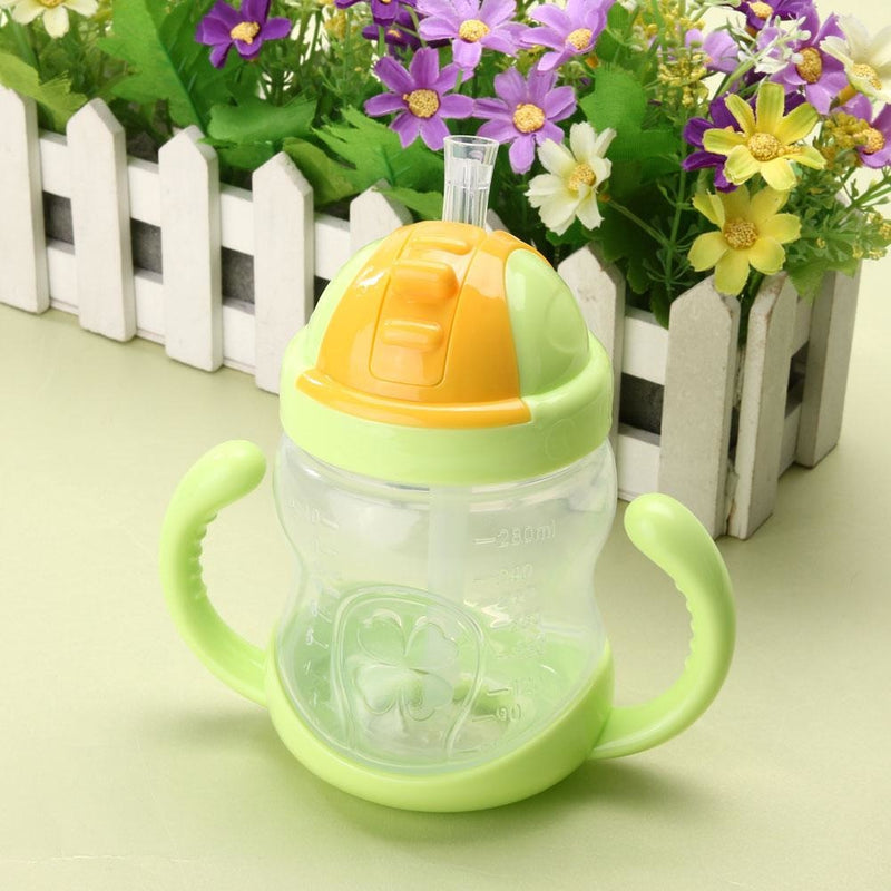 Traditional Green Sippy Cup Toddler Drinking Plastic Bottle With Straw Age Play ABDL Adult Baby Fetish by DDLG Playground