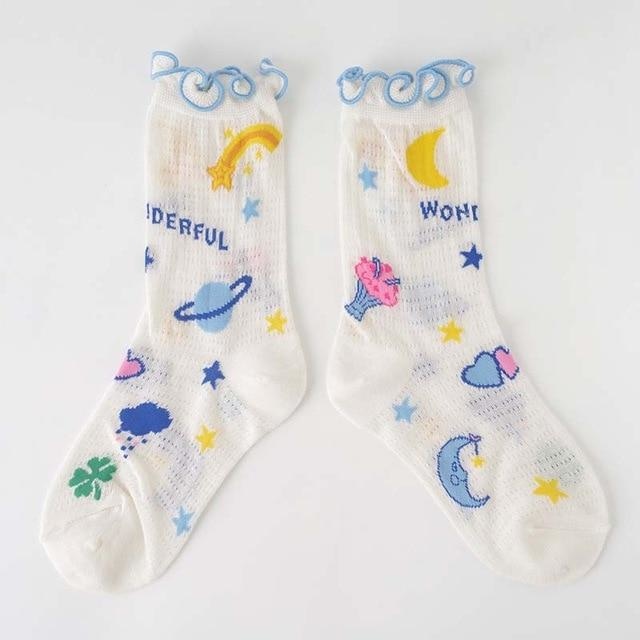 Transparent Care Bear Sockies - socks