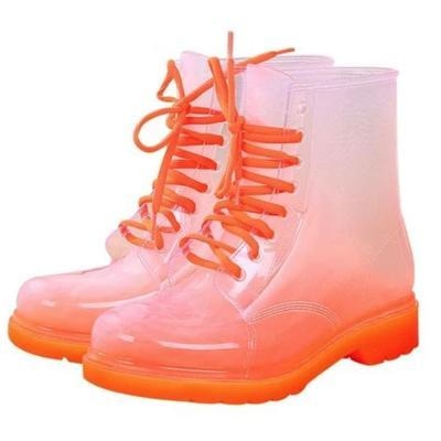 Transparent Rain Booties - boots