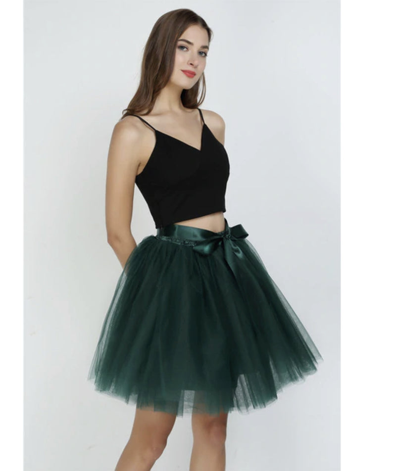 Tulle Princess Tutus - Dark Green - skirt