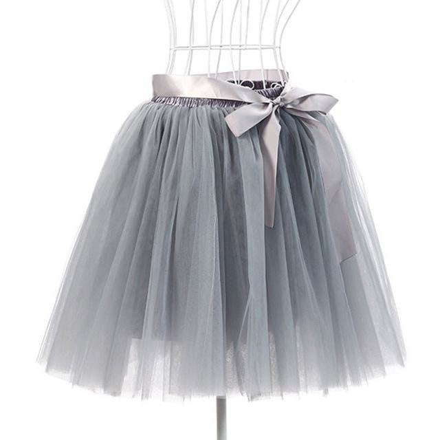 Tulle Princess Tutus - Gray - skirt