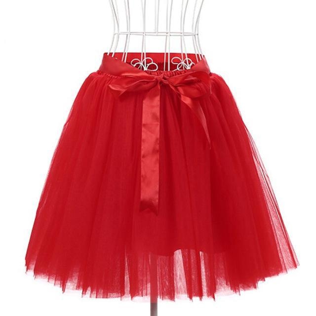 Tulle Princess Tutus - red - skirt