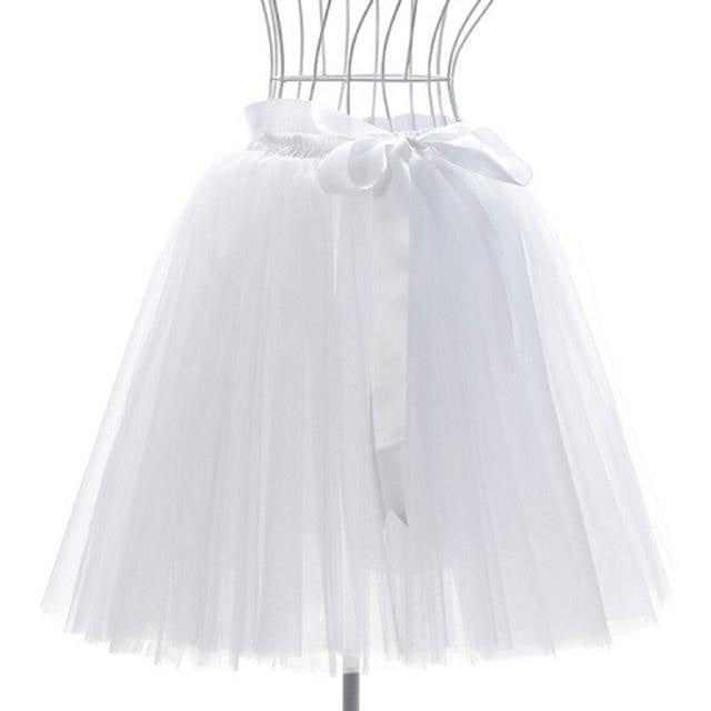 Tulle Princess Tutus - White - skirt