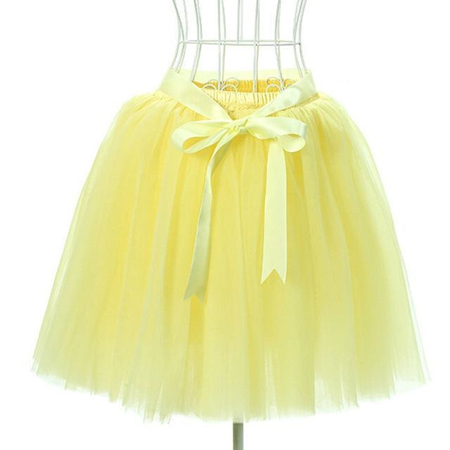 Tulle Princess Tutus - Yellow - skirt