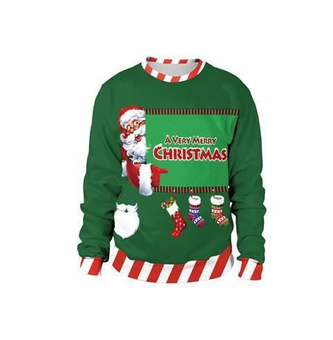 Ugly Christmas Sweaters - M / Very Merry Xmas - christmas sweaters, crewneck sweater, crewnecks, festive, holiday