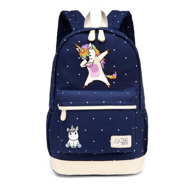Unicorn Backpacks - Navy Blue 6 - backpack