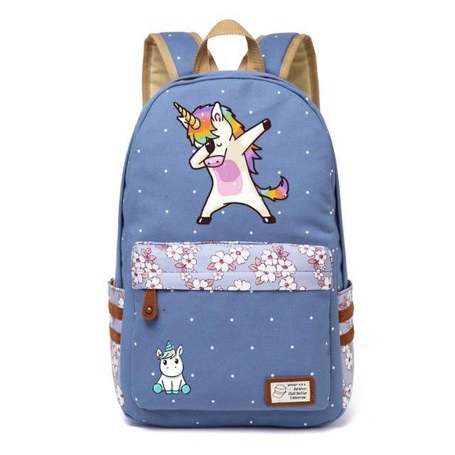 Unicorn Backpacks - Light Blue 5 - backpack