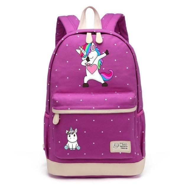 Unicorn Backpacks - Purple 4 - backpack