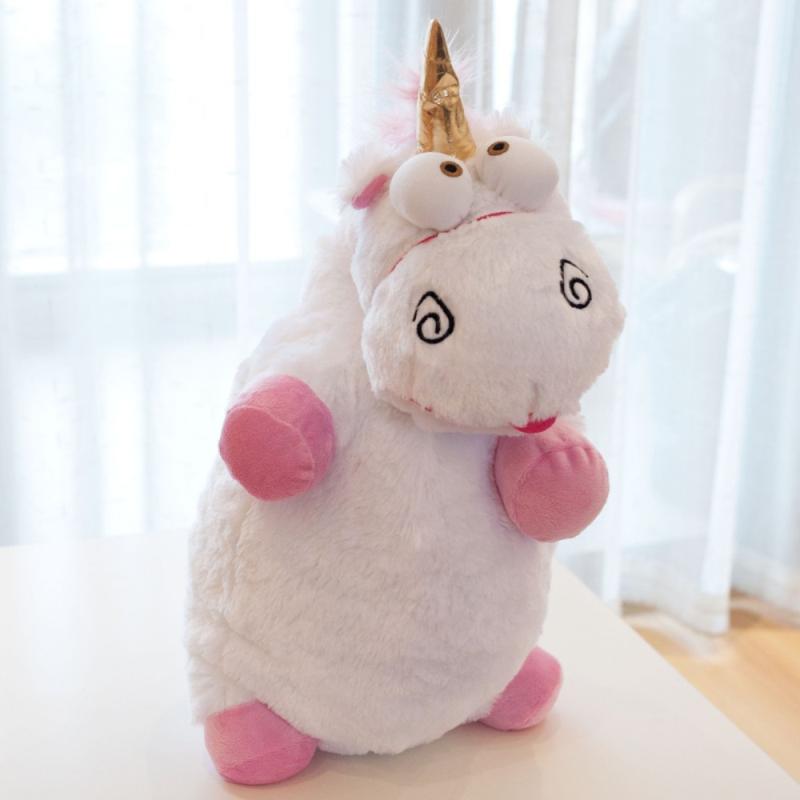 Fluffy Unicorn Plush Toy