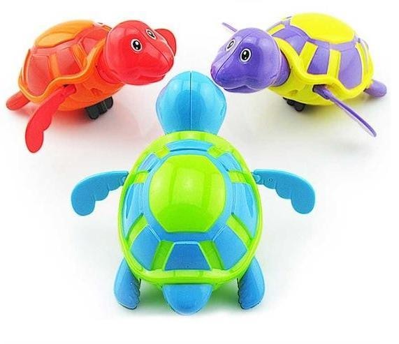 Wind Up Swimming Water Sea Animals Fish Turtle | DDLG Playground