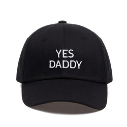 Black Yes Daddy baseball hat ballcap snapback cap dd lg cgl abdl dd/lg kink fetish little girl in littlespace by ddlg playground